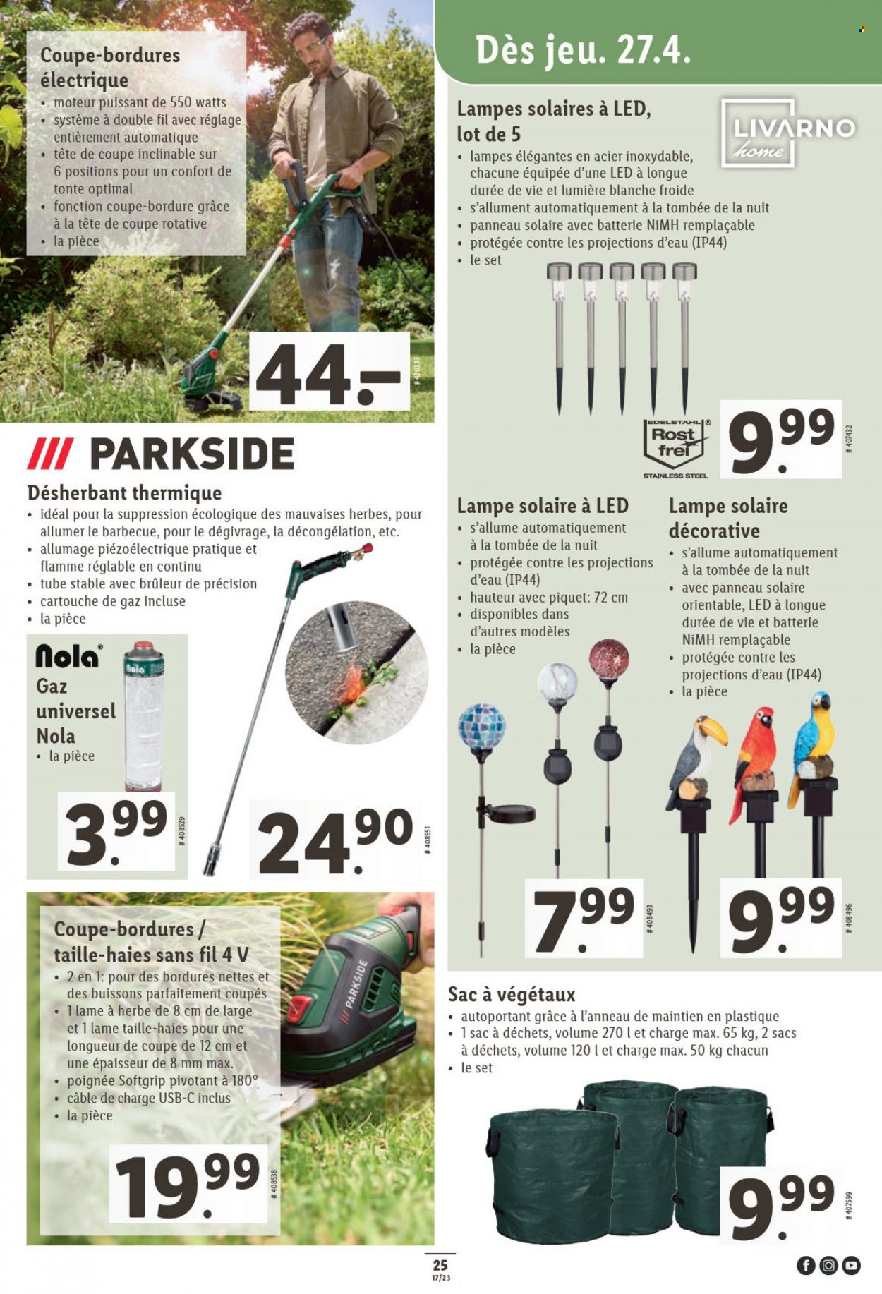 Volantino Lidl - 27.4.2023 - 3.5.2023. Pagina 25