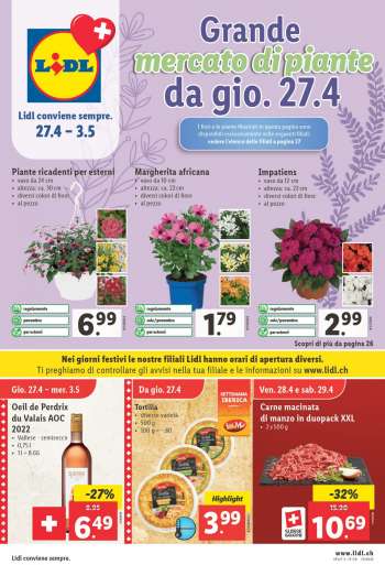 Catalogue Lidl - 27.4.2023 - 3.5.2023.