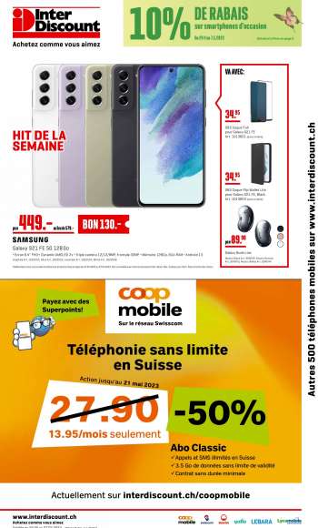 Volantino Interdiscount - 24.4.2023 - 7.5.2023.