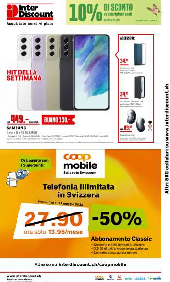 Catalogue Interdiscount - 24.4.2023 - 7.5.2023.
