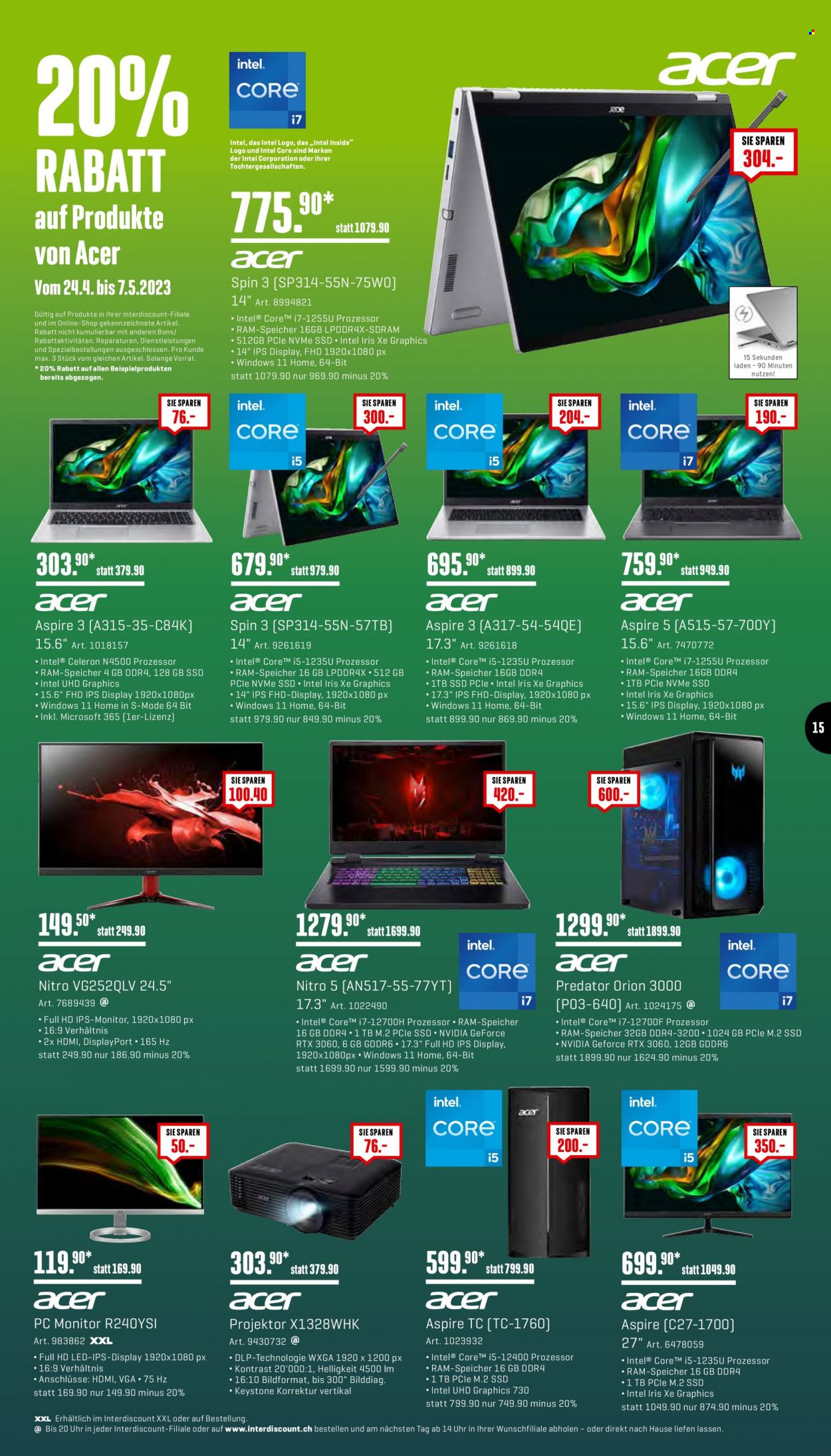 Catalogue Interdiscount - 24.4.2023 - 7.5.2023. Page 15