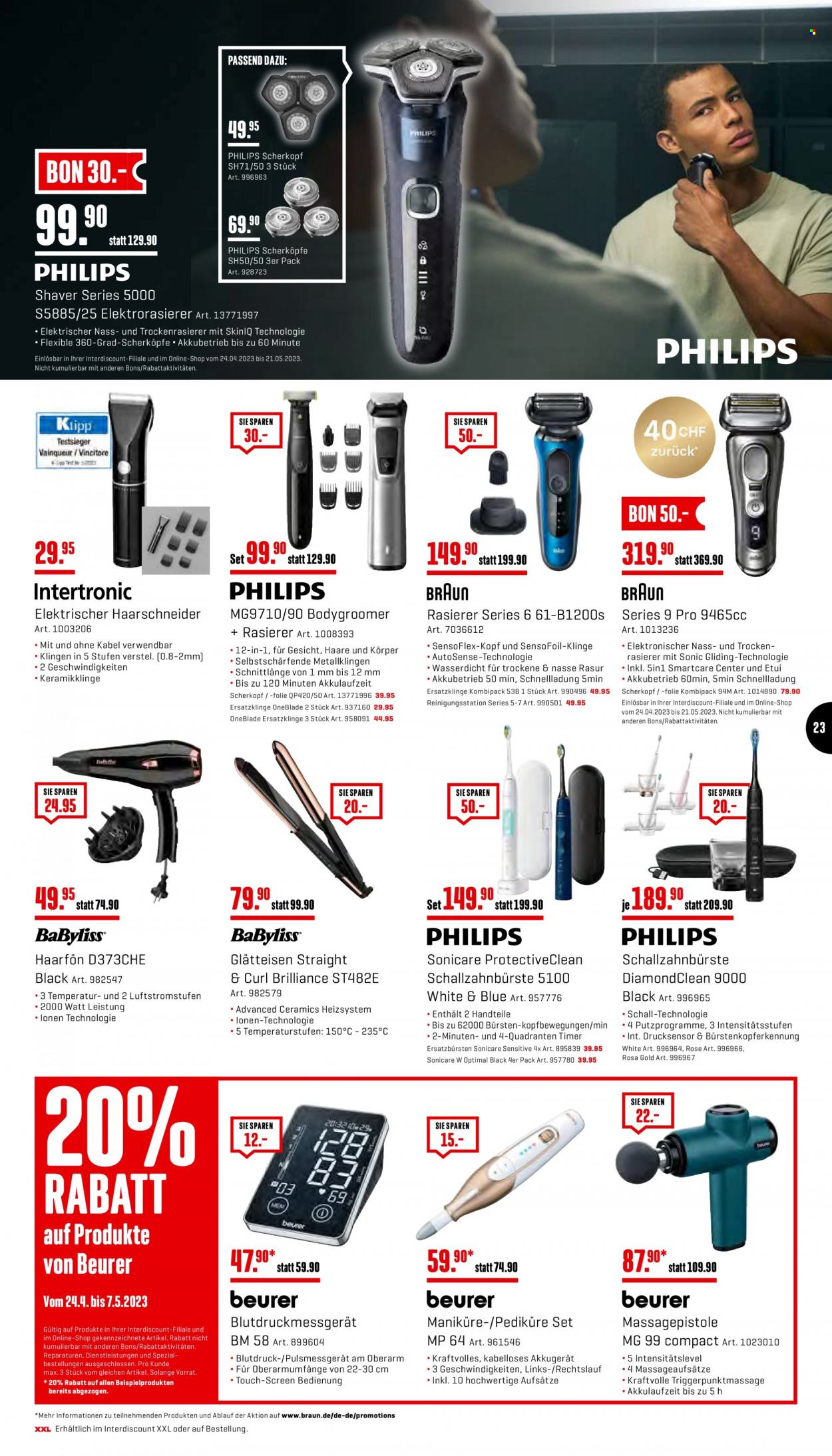 Catalogue Interdiscount - 24.4.2023 - 7.5.2023. Page 23
