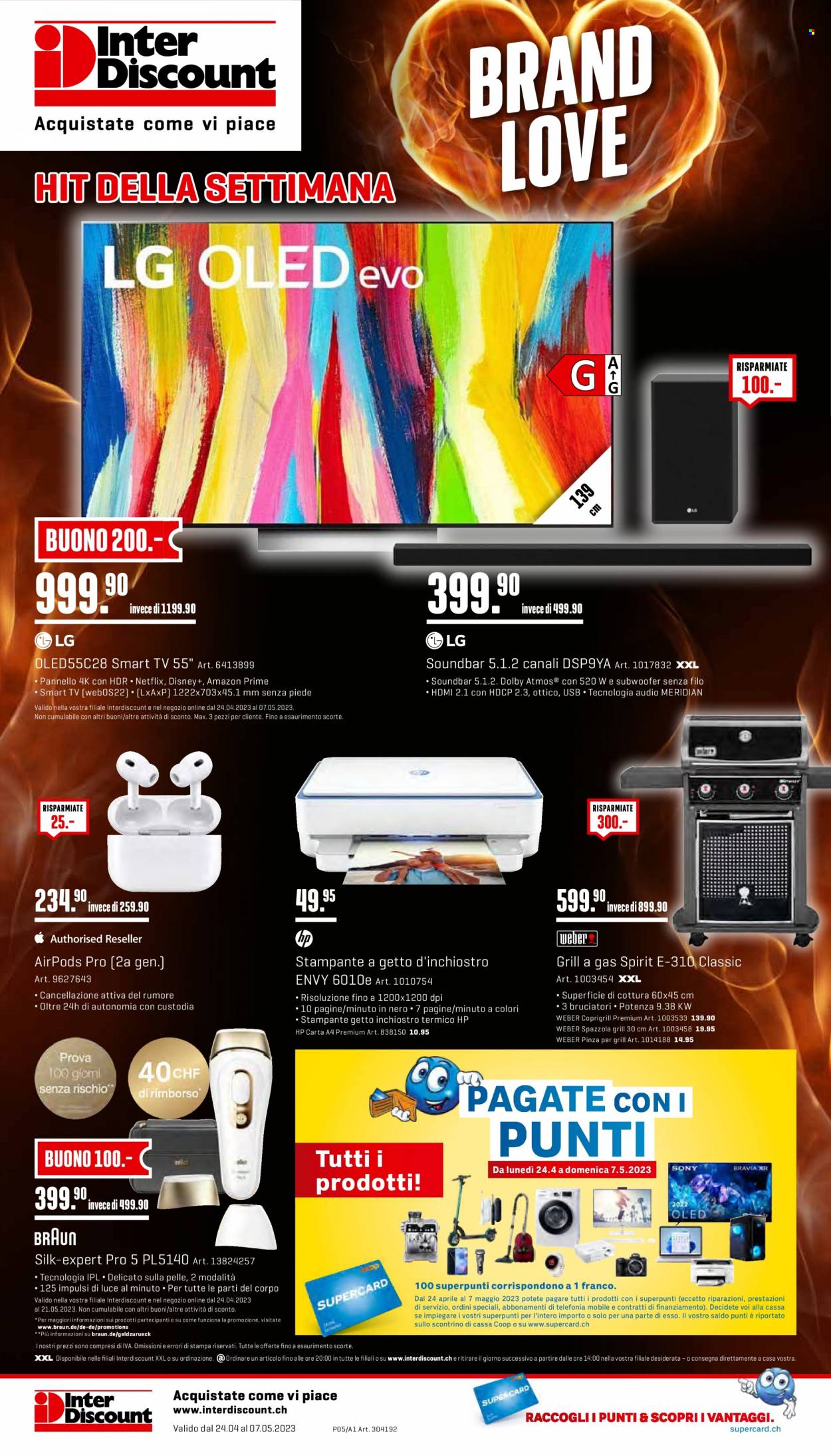 Volantino Interdiscount - 24.4.2023 - 7.5.2023. Pagina 28