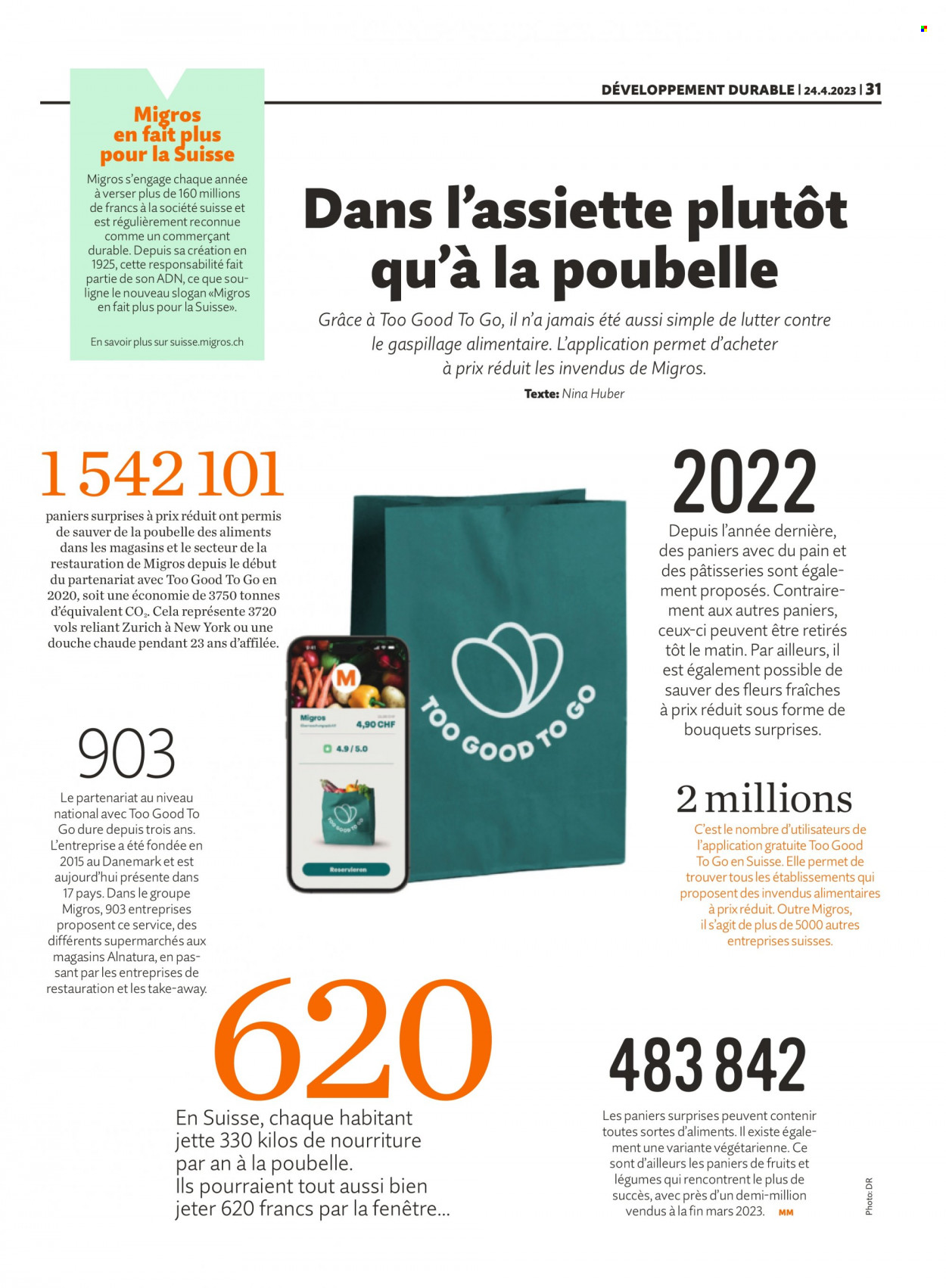 Volantino Migros - 24.4.2023 - 30.4.2023. Pagina 31