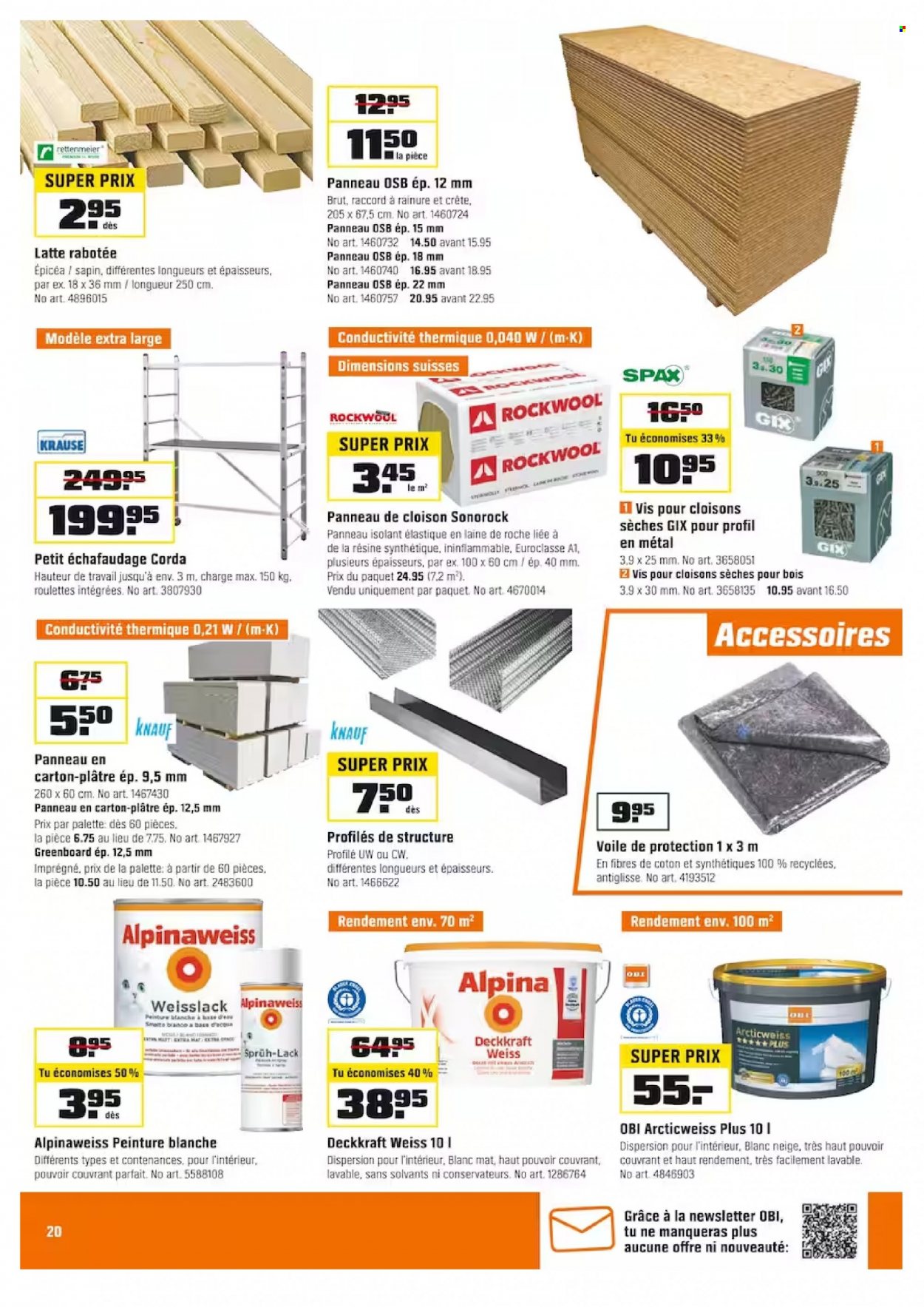 Catalogue OBI - 24.4.2023 - 6.5.2023. Page 20
