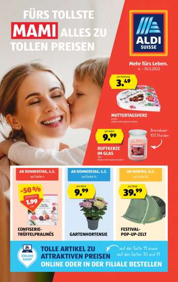 Volantino Aldi - 4.5.2023 - 10.5.2023.
