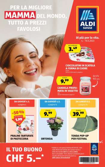 Volantino Aldi - 4.5.2023 - 10.5.2023.
