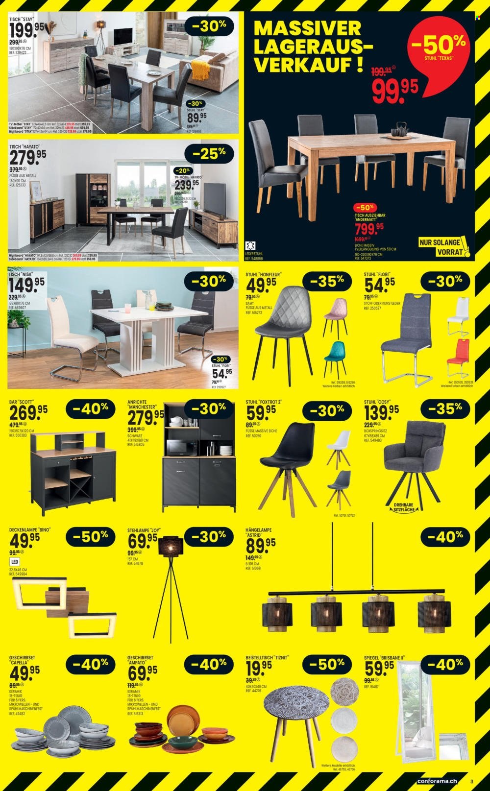 Volantino Conforama - 25.4.2023 - 8.5.2023. Pagina 3