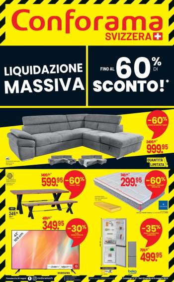 Catalogue Conforama - 25.4.2023 - 8.5.2023.