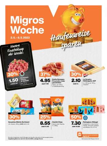Volantino Migros - 2.5.2023 - 8.5.2023.