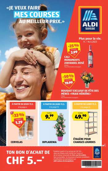 Volantino Aldi - 11.5.2023 - 16.5.2023.