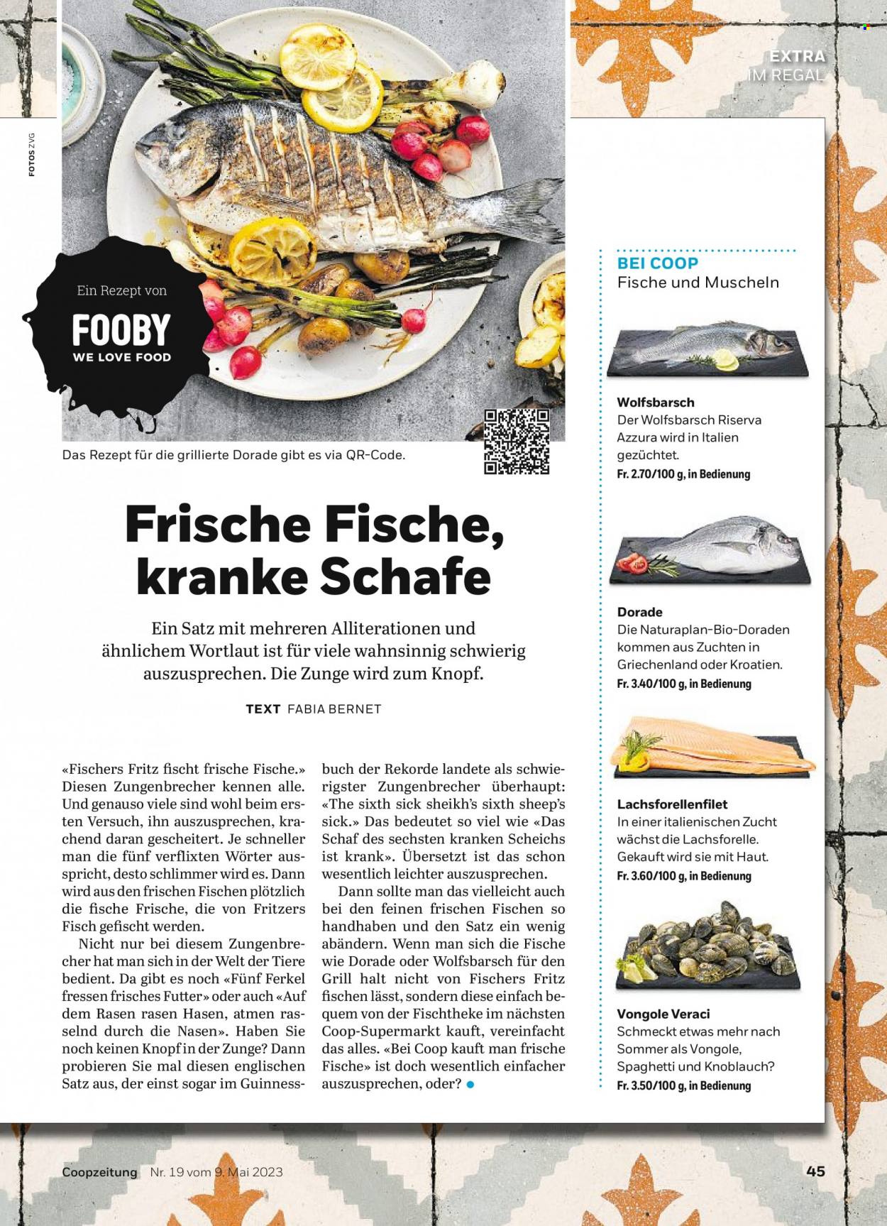 Prospekt Coop - 9.5.2023 - 15.5.2023. Seite 45