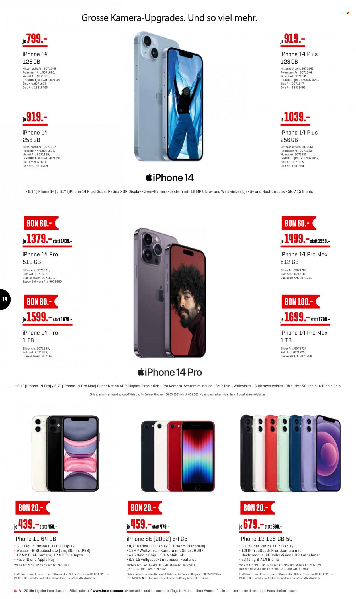 Catalogue Interdiscount - 8.5.2023 - 21.5.2023. Page 14