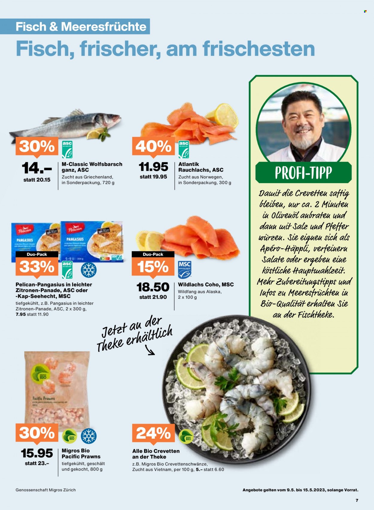 Prospekt Migros - 9.5.2023 - 15.5.2023. Seite 7