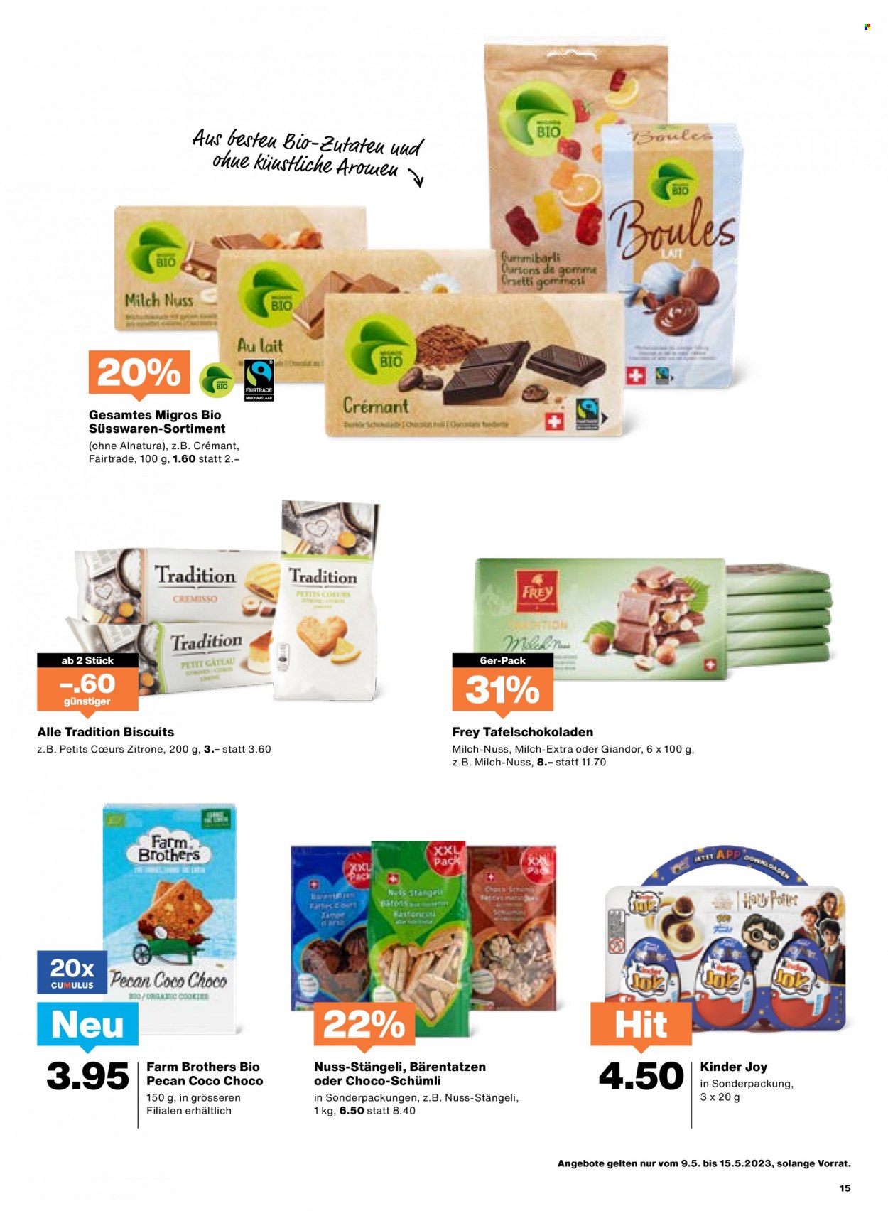 Prospekt Migros - 9.5.2023 - 15.5.2023. Seite 15