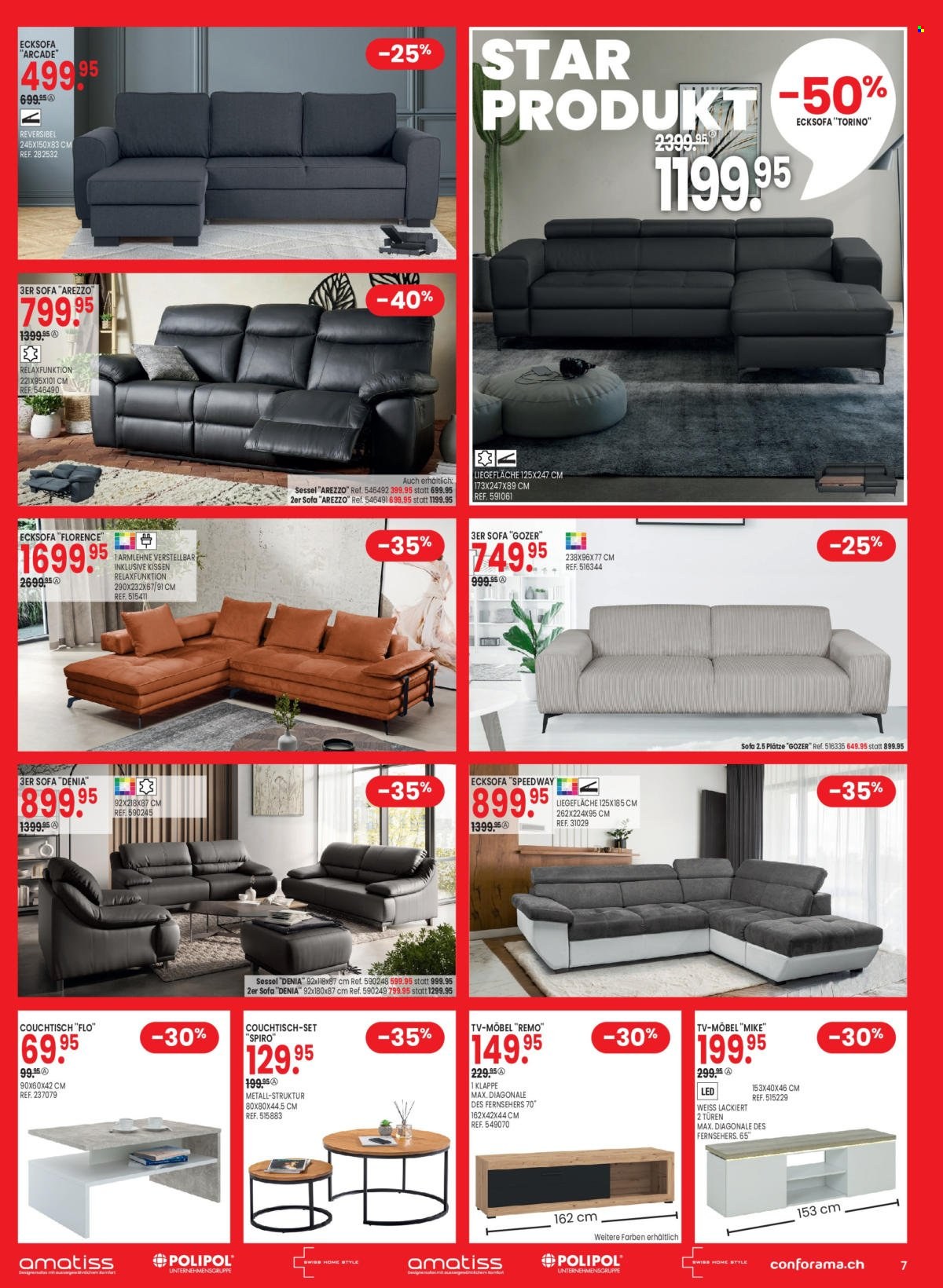 Volantino Conforama - 9.5.2023 - 22.5.2023. Pagina 7