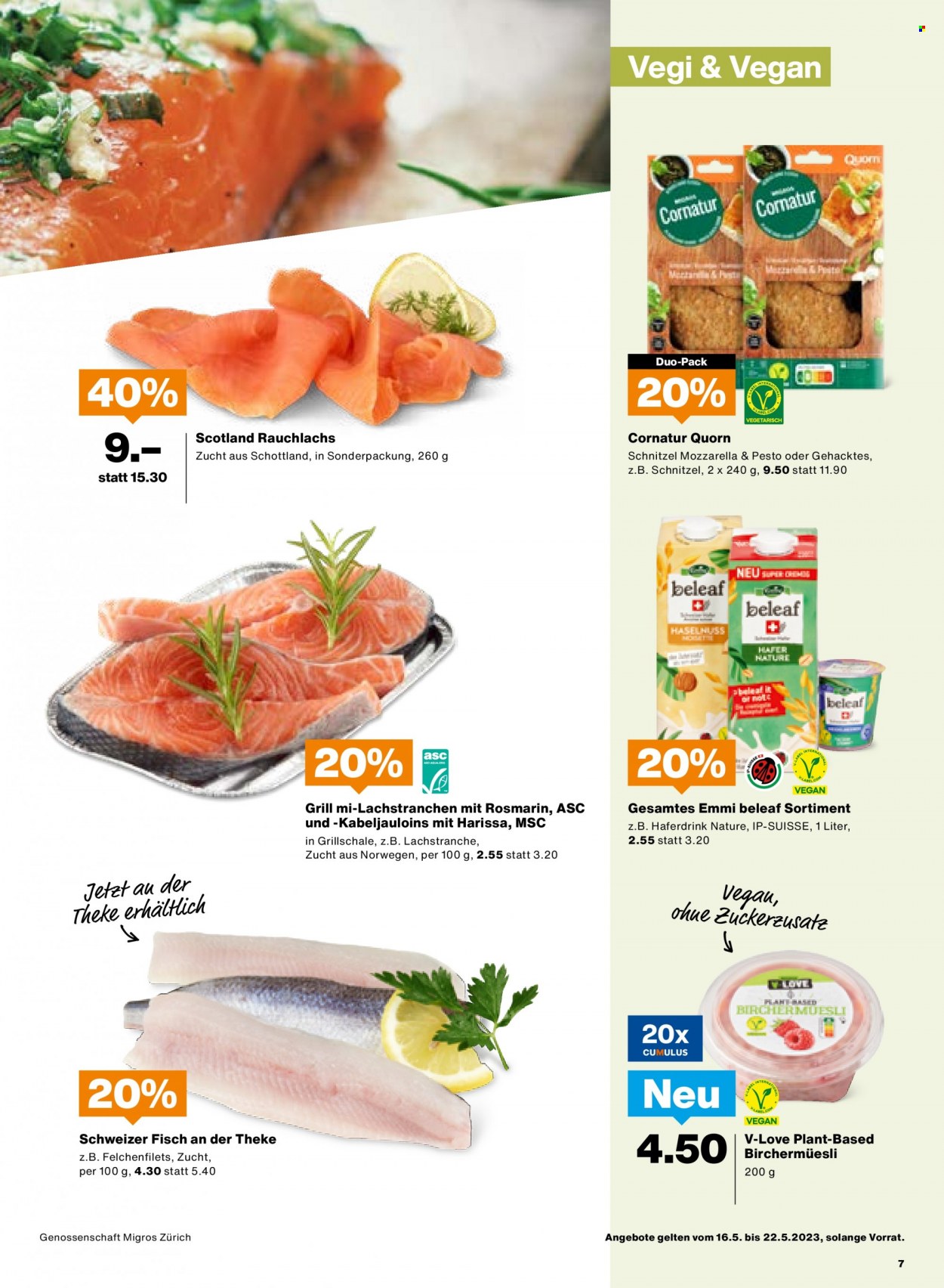Prospekt Migros - 16.5.2023 - 22.5.2023. Seite 7
