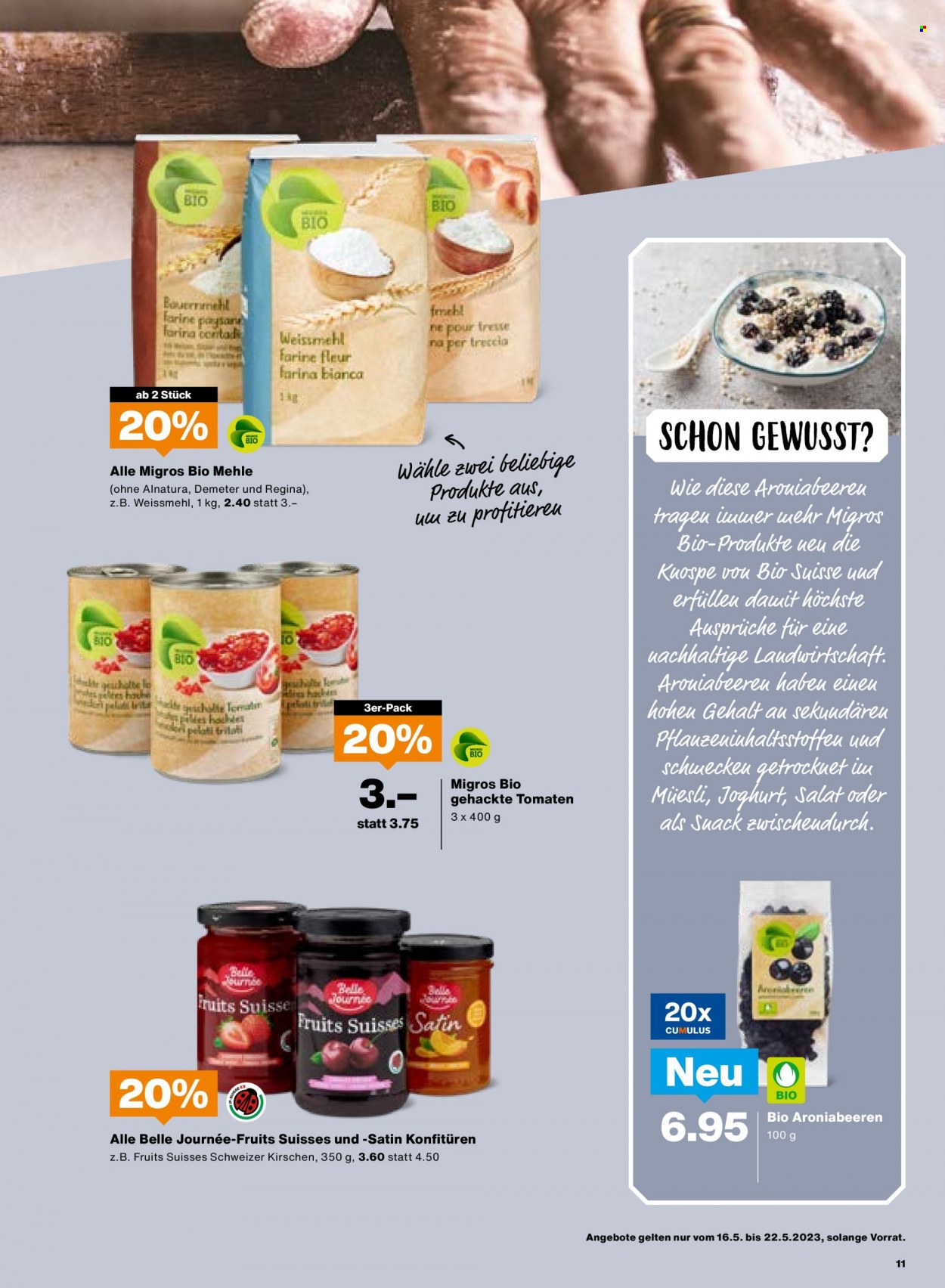 Prospekt Migros - 16.5.2023 - 22.5.2023. Seite 11