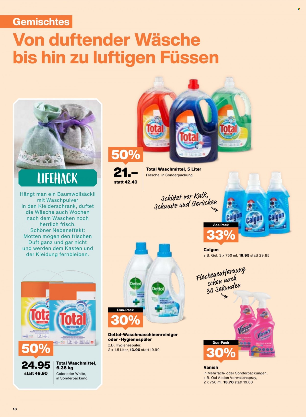 Prospekt Migros - 16.5.2023 - 22.5.2023. Seite 18
