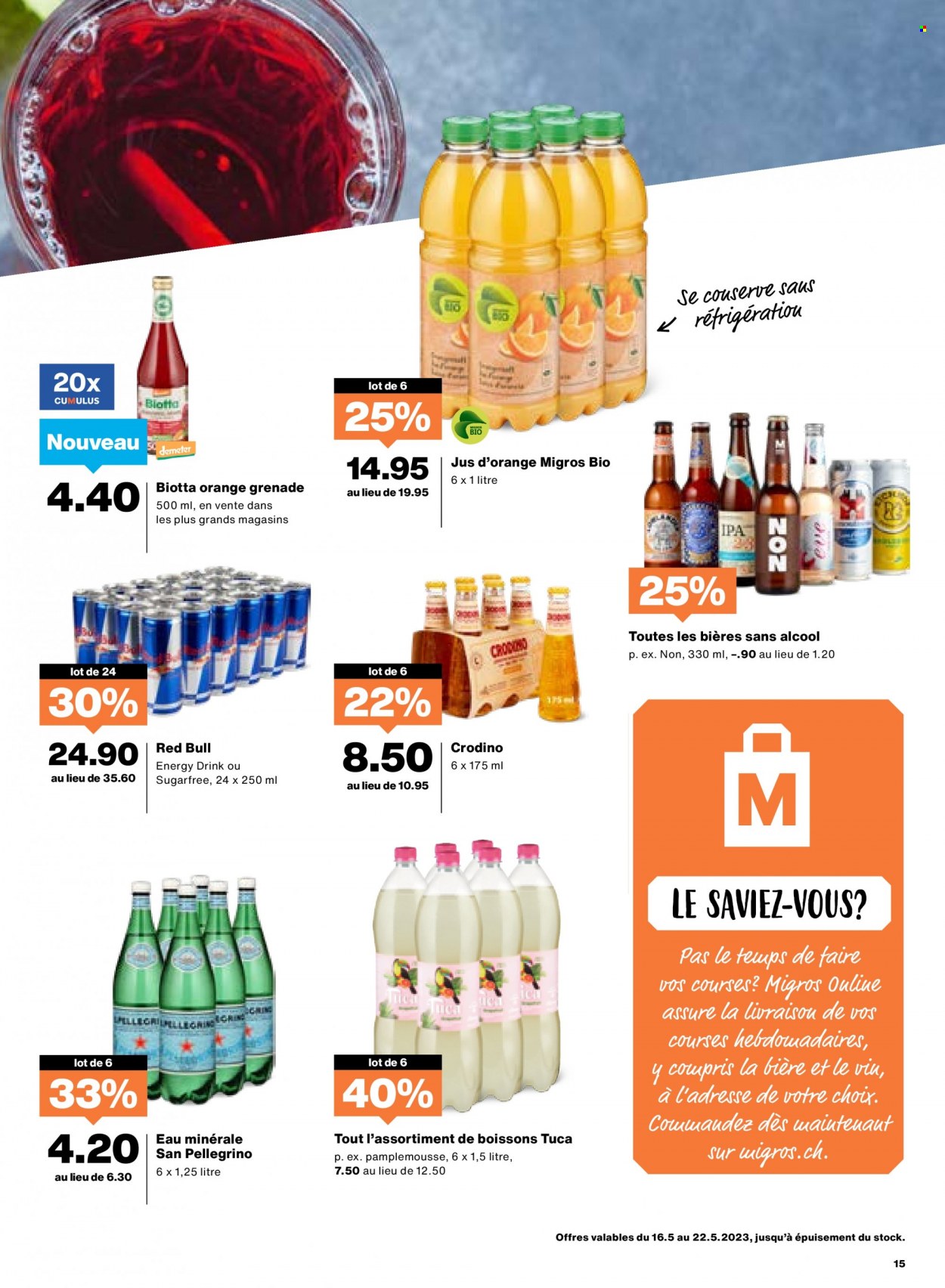 Prospekt Migros - 16.5.2023 - 22.5.2023. Seite 15