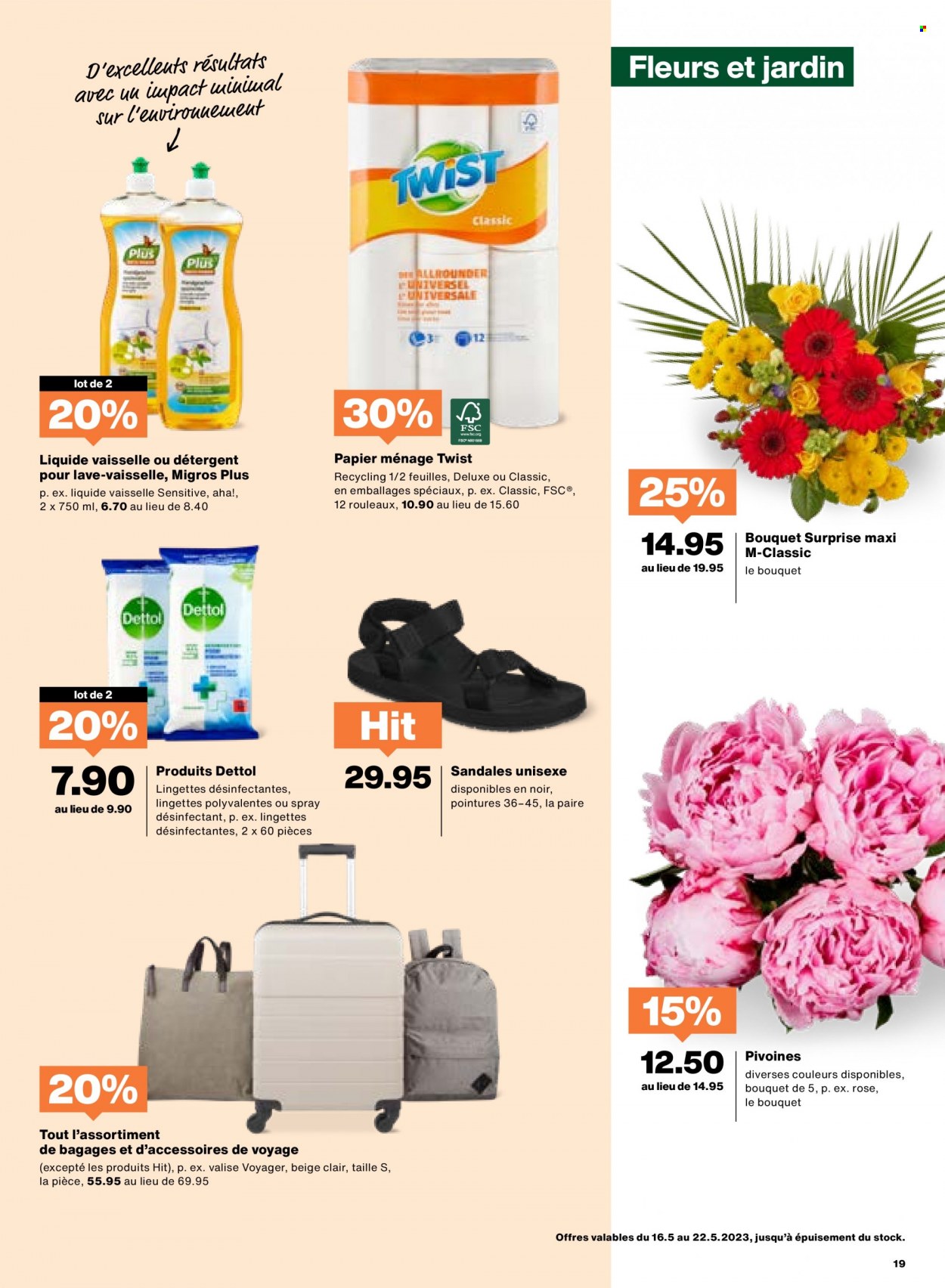 Prospekt Migros - 16.5.2023 - 22.5.2023. Seite 19