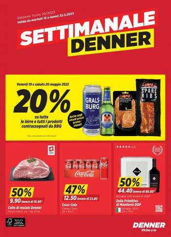 Catalogue Denner - 16.5.2023 - 22.5.2023.