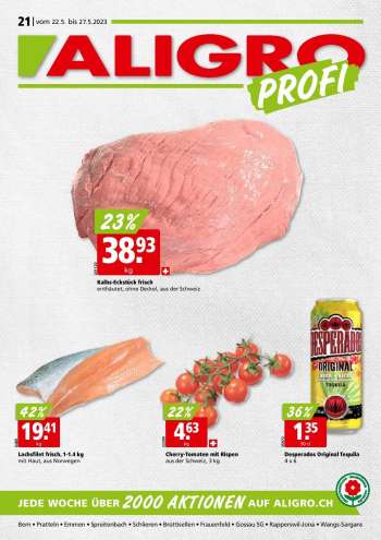 Catalogue ALIGRO - 22.5.2023 - 27.5.2023.