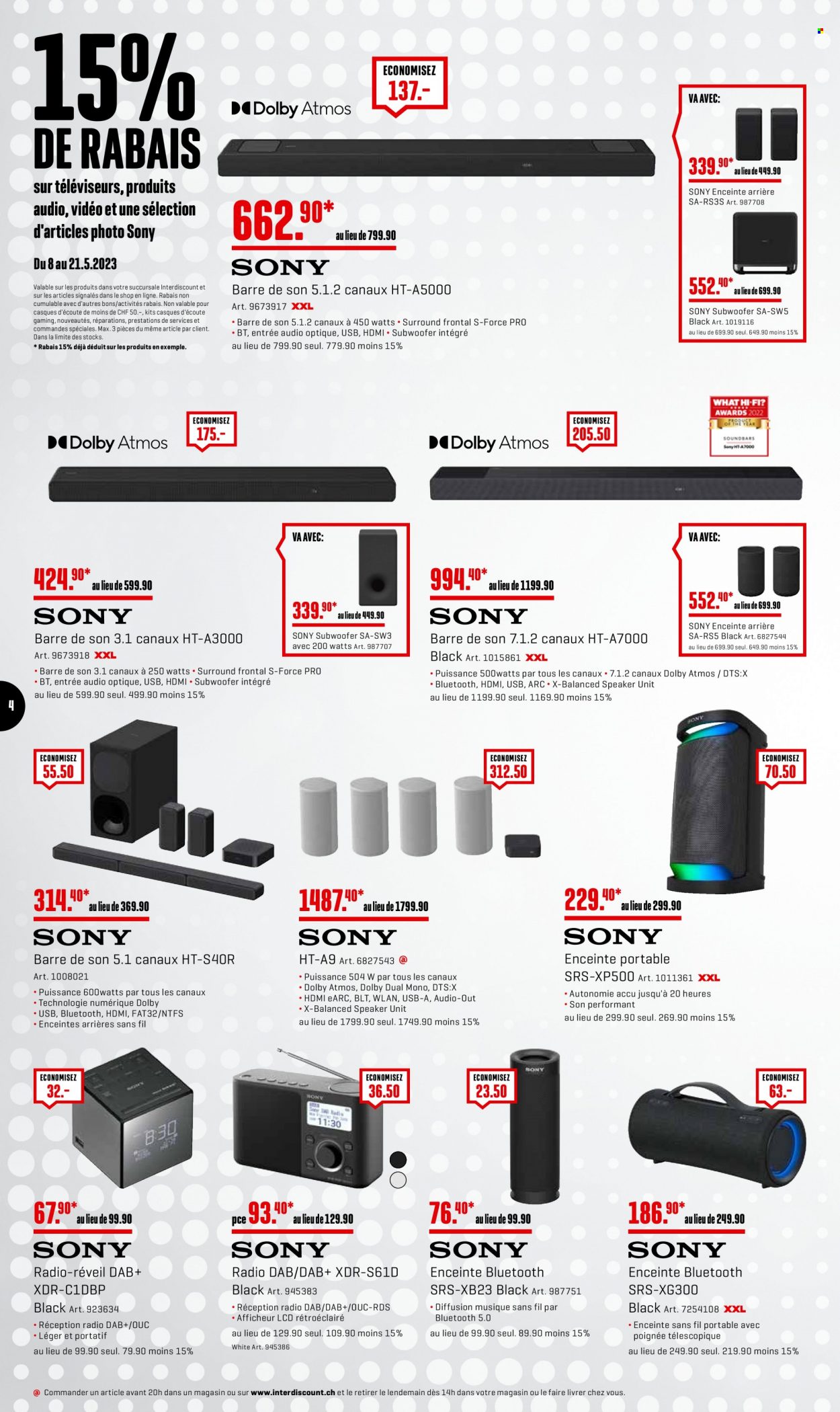 Catalogue Interdiscount - 15.5.2023 - 21.5.2023. Page 4