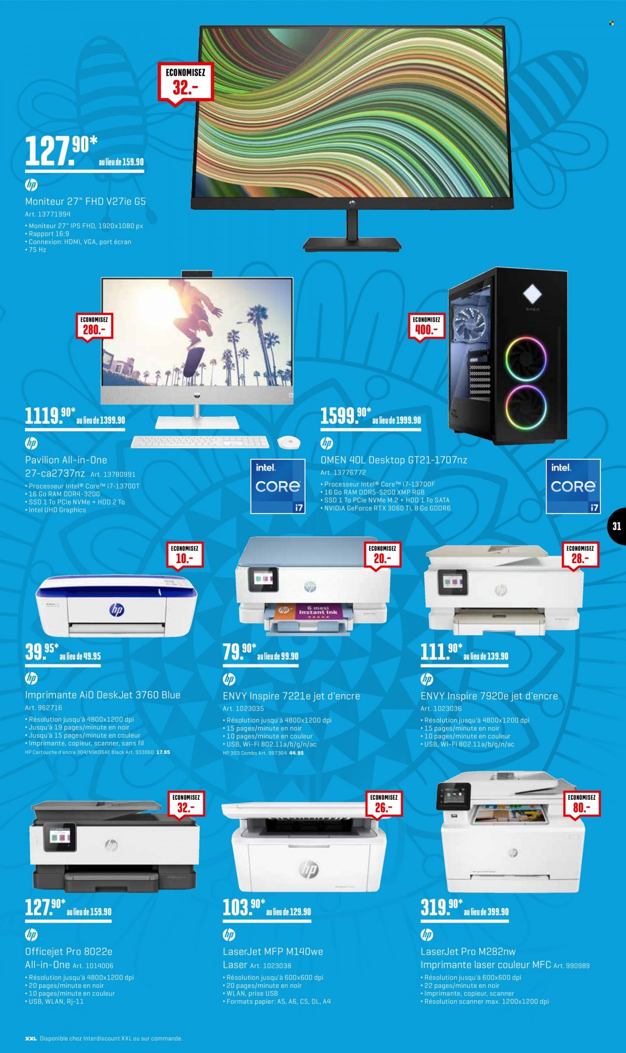 Catalogue Interdiscount - 15.5.2023 - 21.5.2023. Page 31