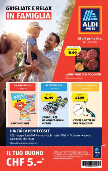 Prospekte Aldi - 25.5.2023 - 31.5.2023.