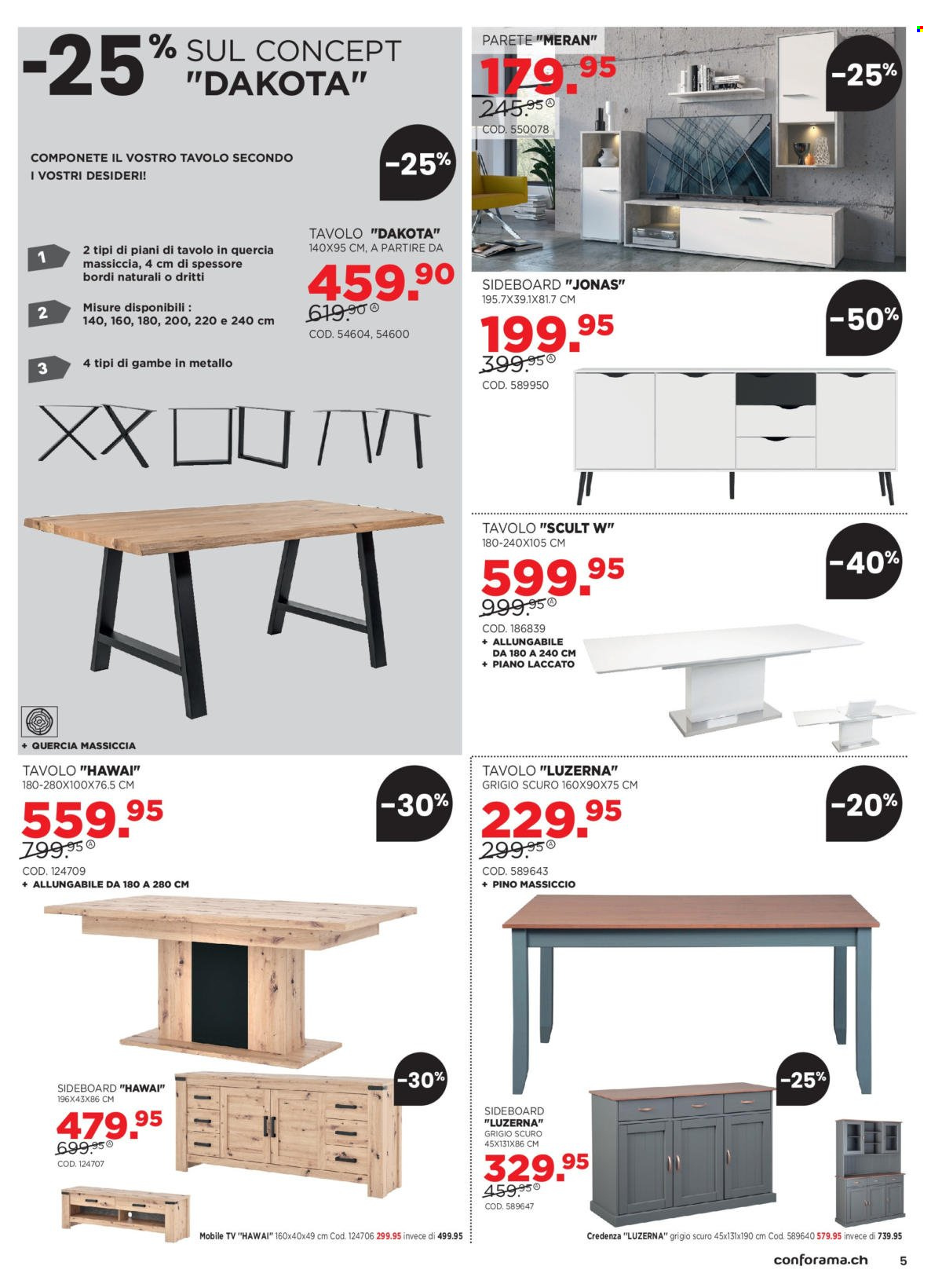 Volantino Conforama - 15.5.2023 - 22.5.2023. Pagina 5