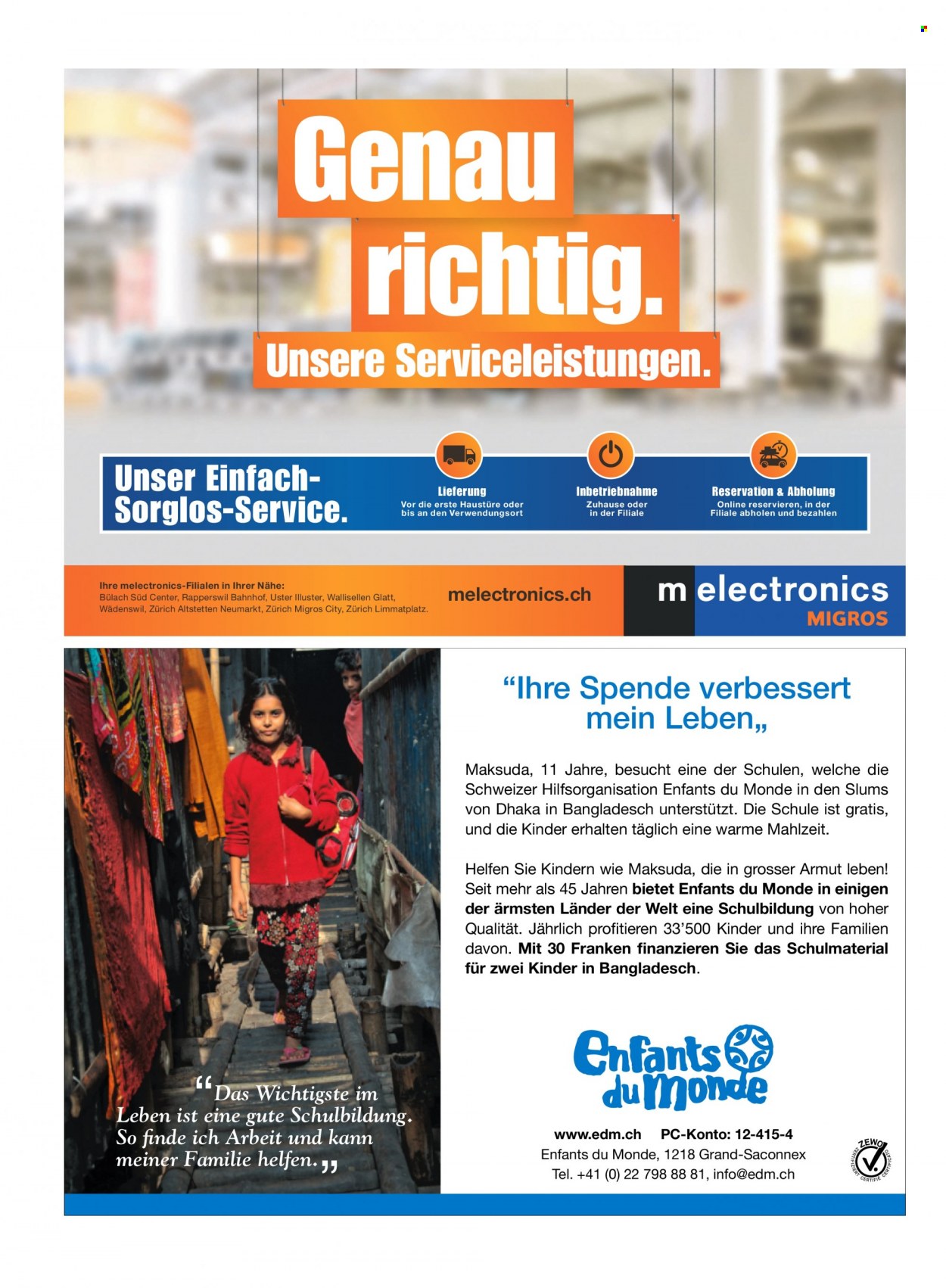 Prospekt Migros - 22.5.2023 - 28.5.2023. Seite 54