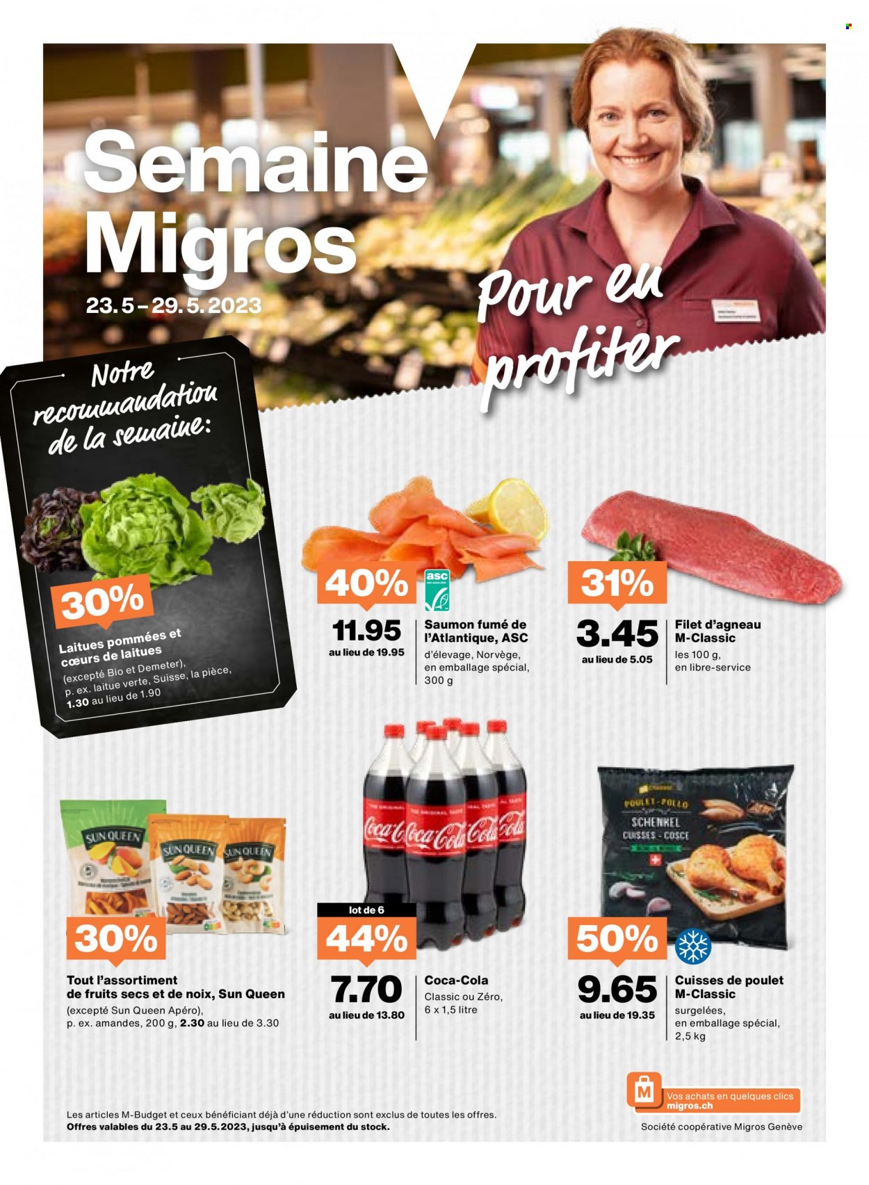 Prospekt Migros - 23.5.2023 - 29.5.2023. Seite 1