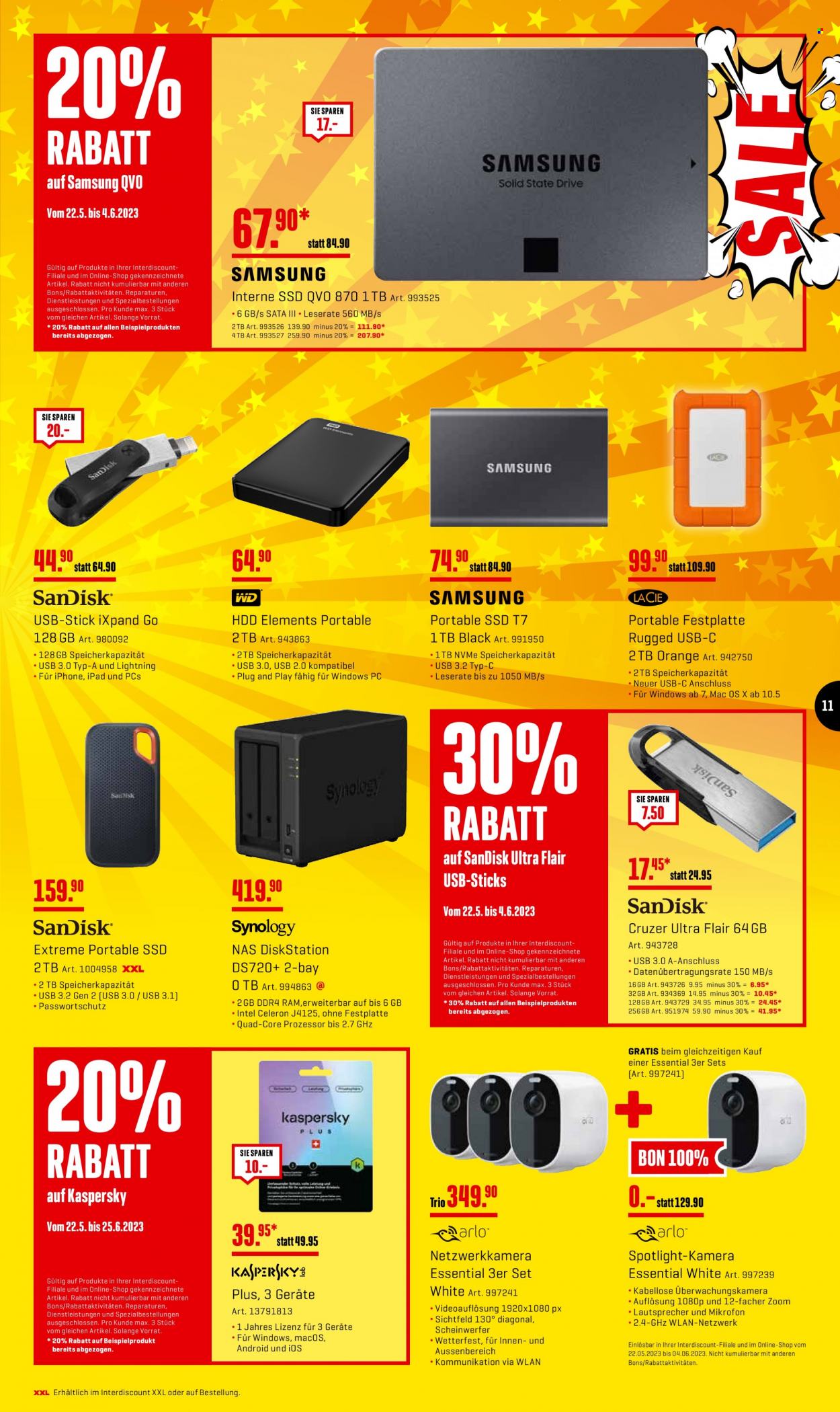 Catalogue Interdiscount - 22.5.2023 - 4.6.2023. Page 11