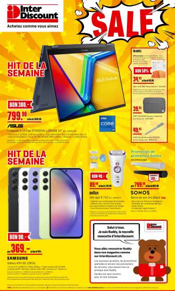 Catalogue Interdiscount - 22.5.2023 - 4.6.2023.