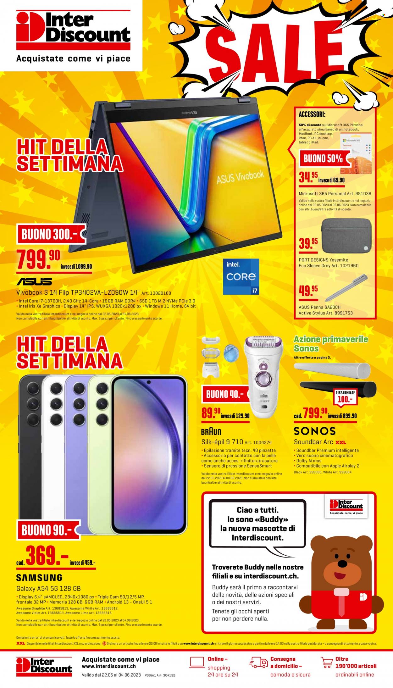 Catalogue Interdiscount - 22.5.2023 - 4.6.2023. Page 1