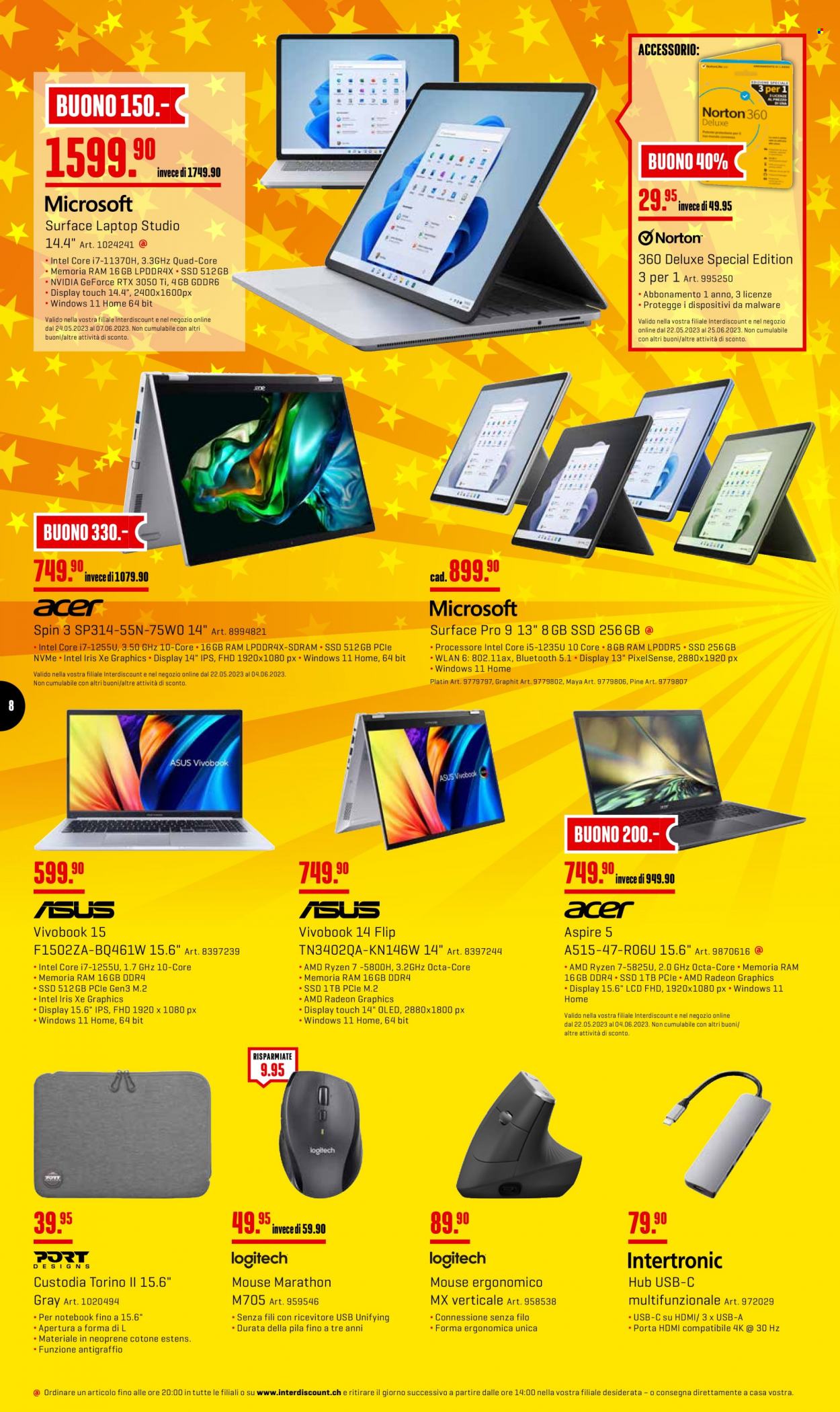 Catalogue Interdiscount - 22.5.2023 - 4.6.2023. Page 8