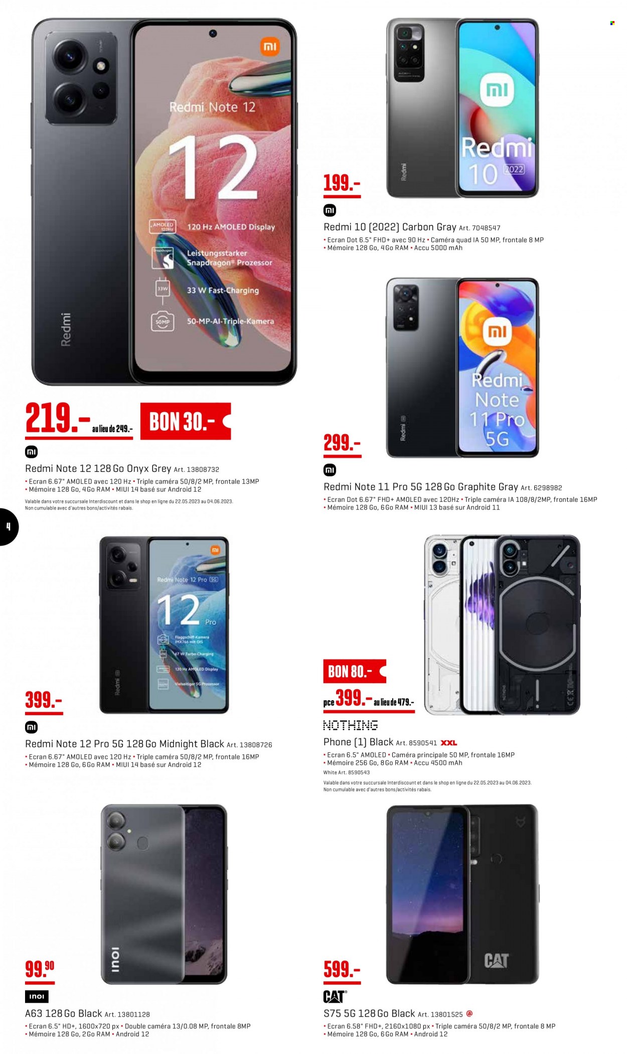 Catalogue Interdiscount - 22.5.2023 - 4.6.2023. Page 4