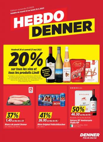 Catalogue Denner - 23.5.2023 - 29.5.2023.