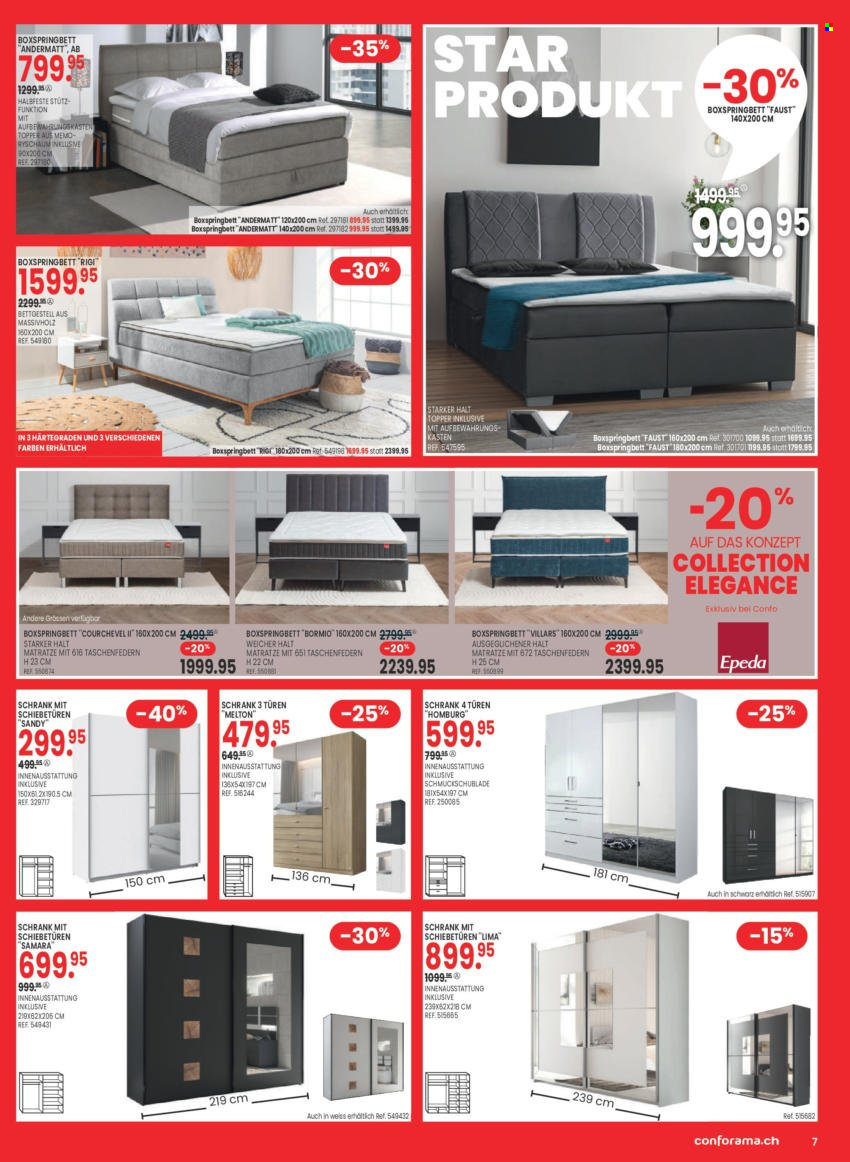 Volantino Conforama - 23.5.2023 - 5.6.2023. Pagina 7