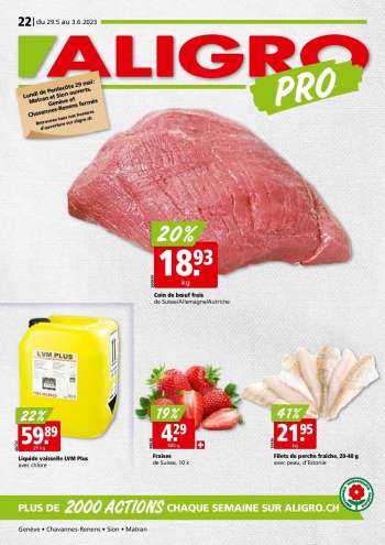 Volantino ALIGRO - 29.5.2023 - 3.6.2023.