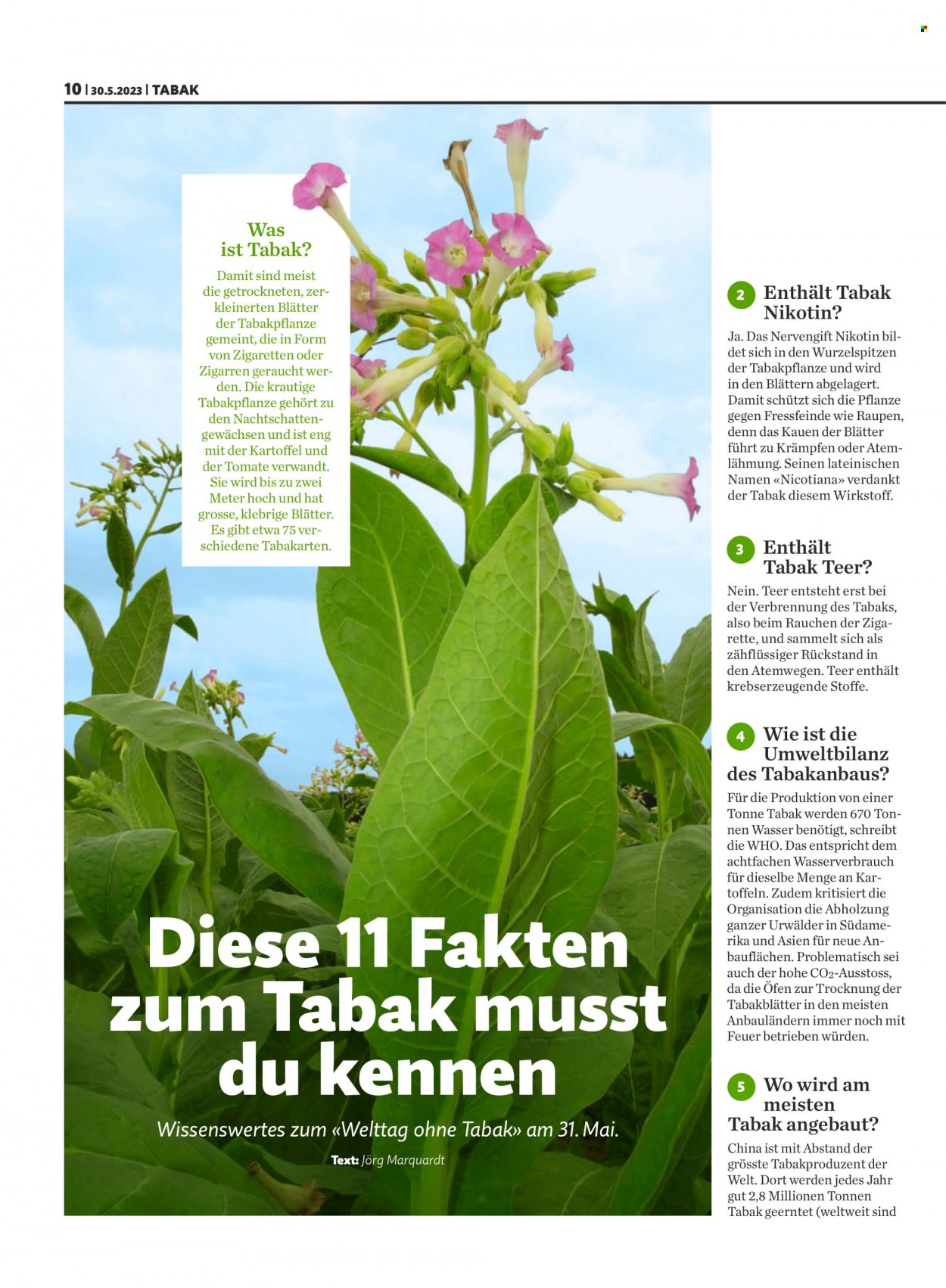 Prospekt Migros - 30.5.2023 - 5.6.2023. Seite 10