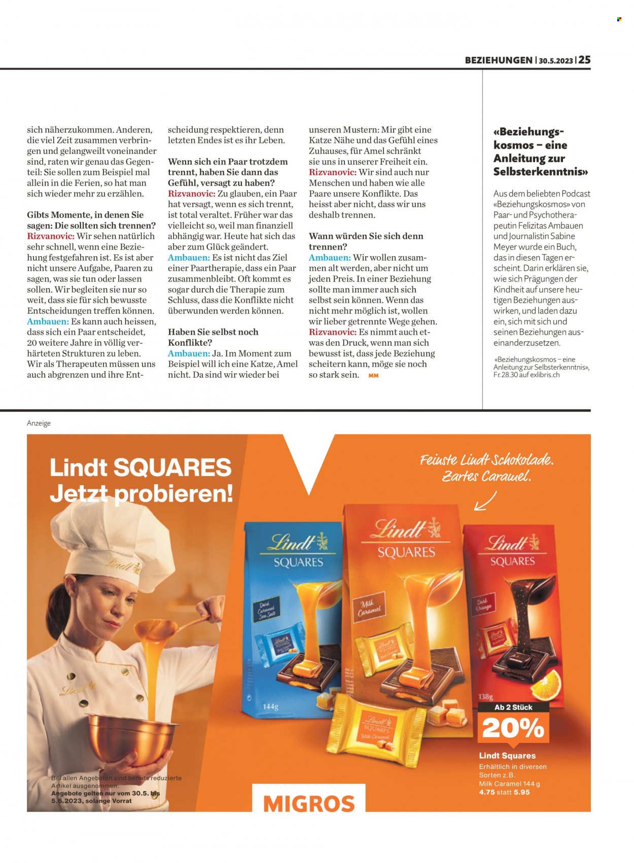 Prospekt Migros - 30.5.2023 - 5.6.2023. Seite 25