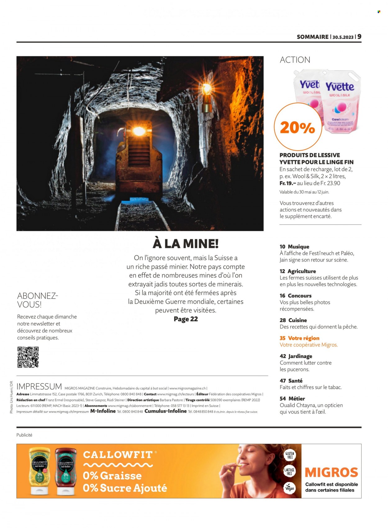 Prospekt Migros - 30.5.2023 - 5.6.2023. Seite 9