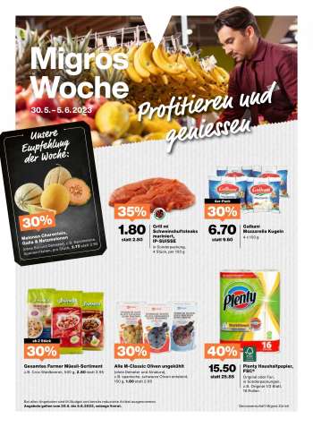 Catalogue Migros - 30.5.2023 - 5.6.2023.