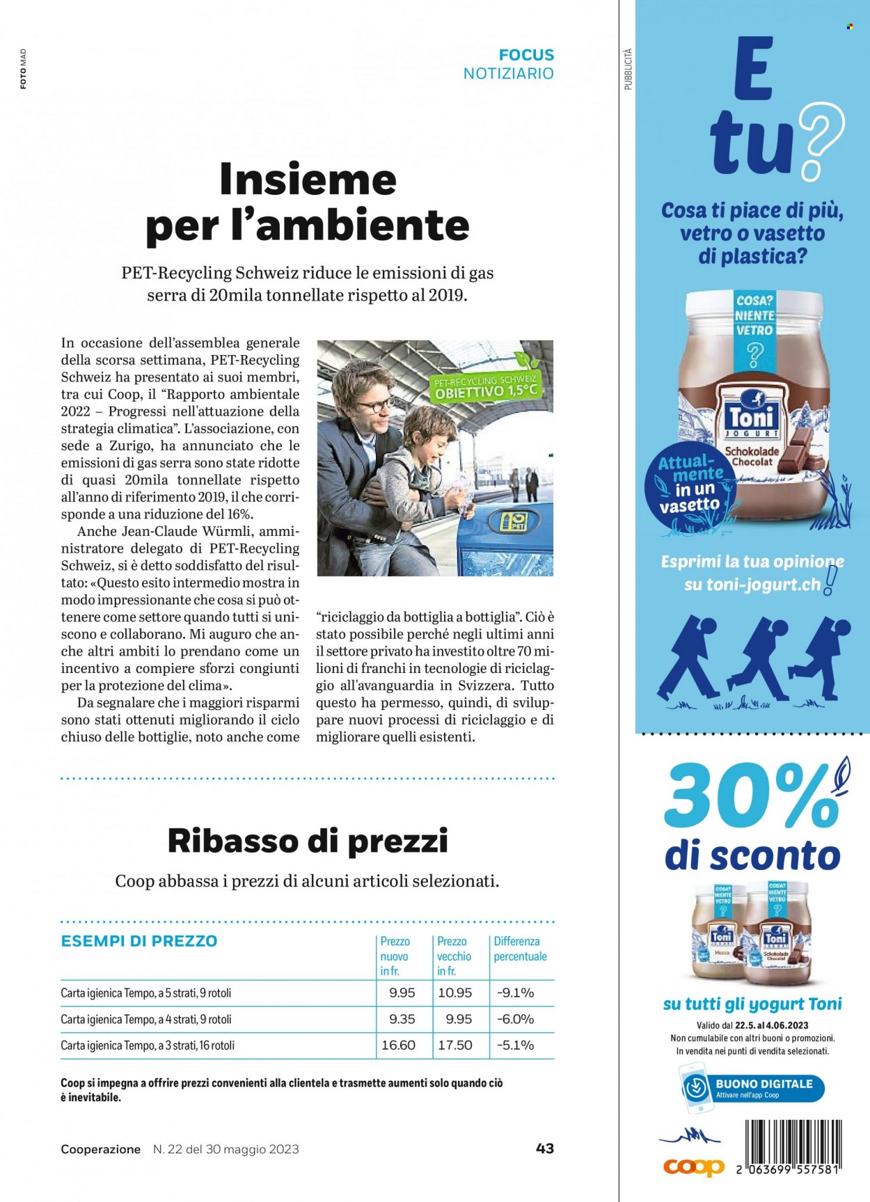 Prospekt Coop - 30.5.2023 - 5.6.2023. Seite 43