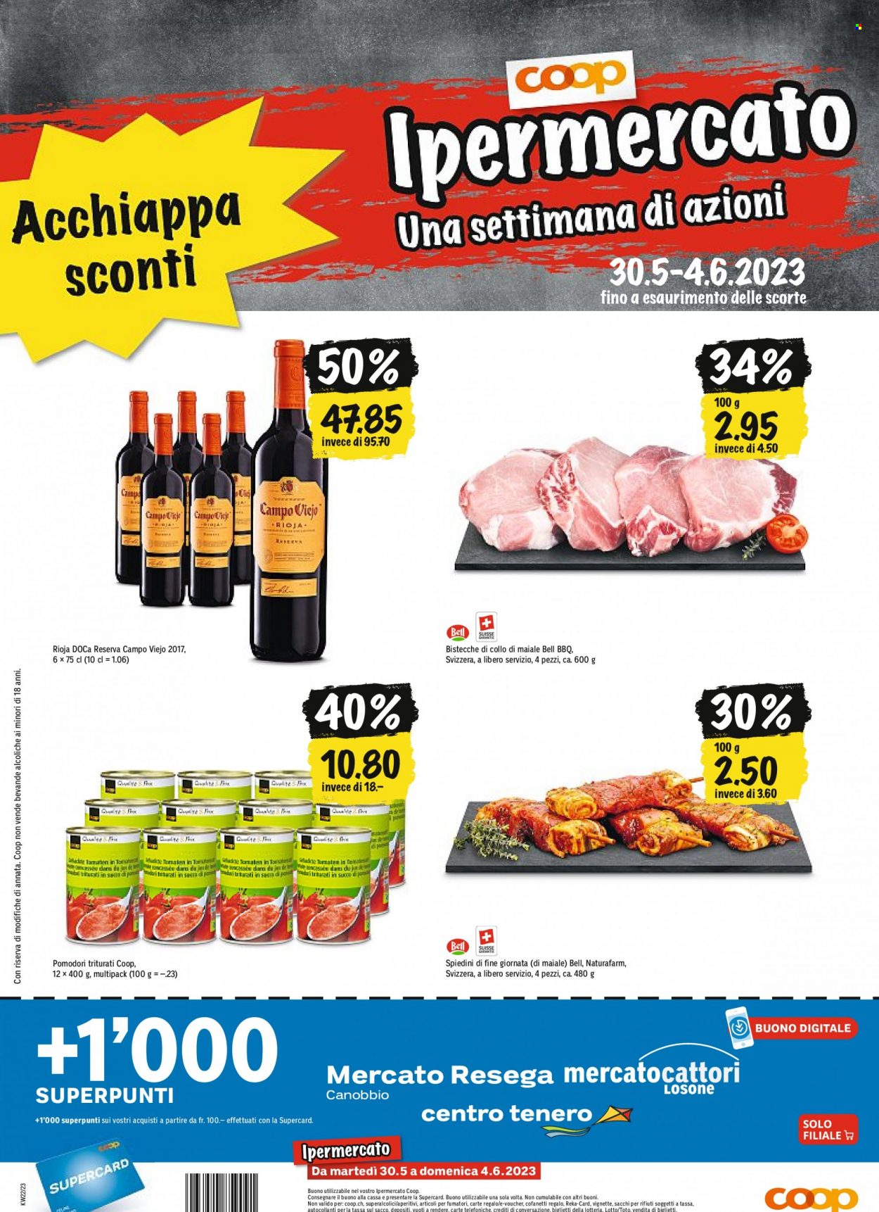 Prospekt Coop - 30.5.2023 - 4.6.2023. Seite 1