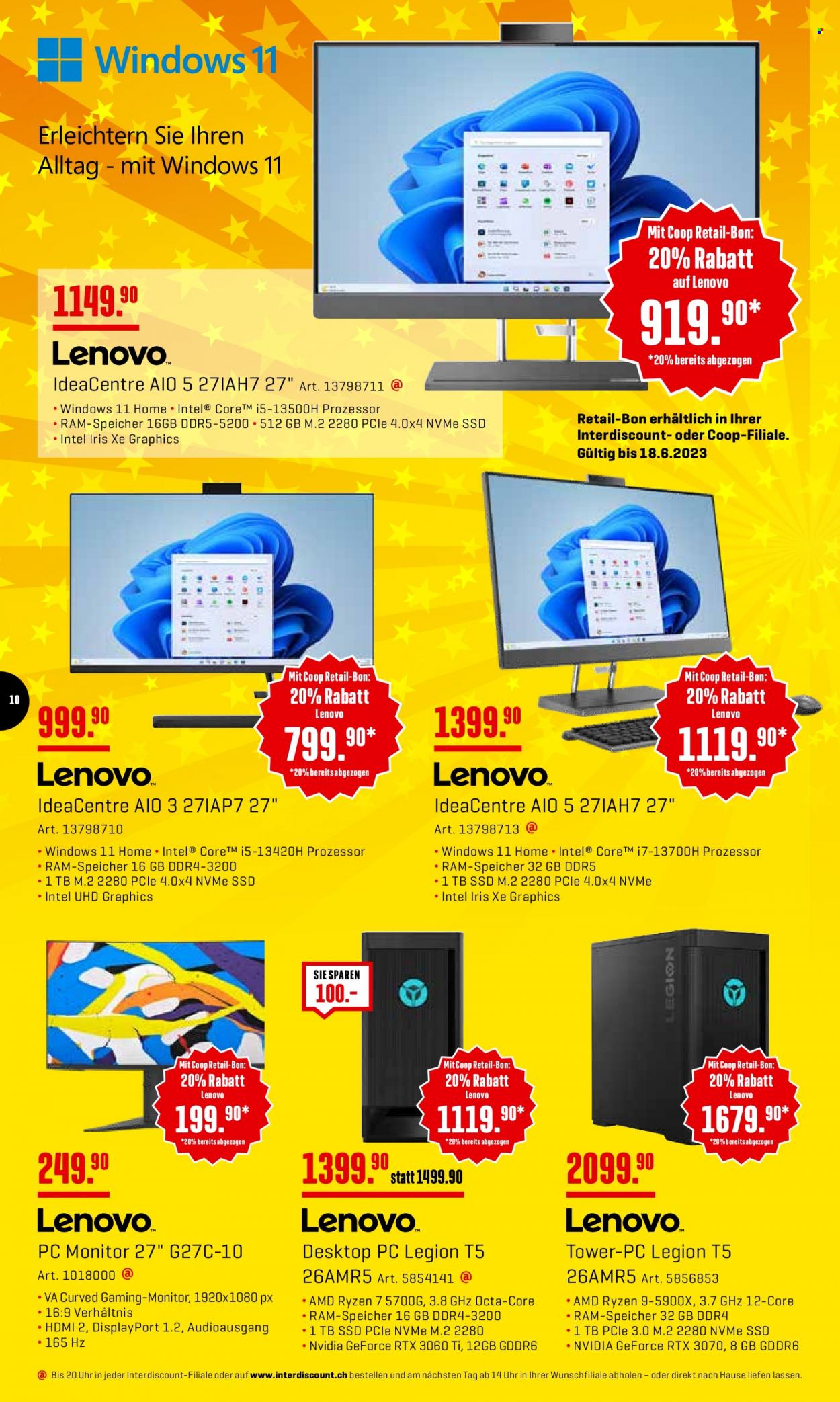 Volantino Interdiscount - 5.6.2023 - 25.6.2023. Pagina 10