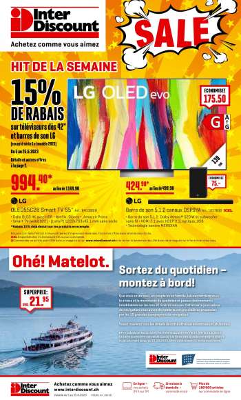 Volantino Interdiscount - 5.6.2023 - 25.6.2023.
