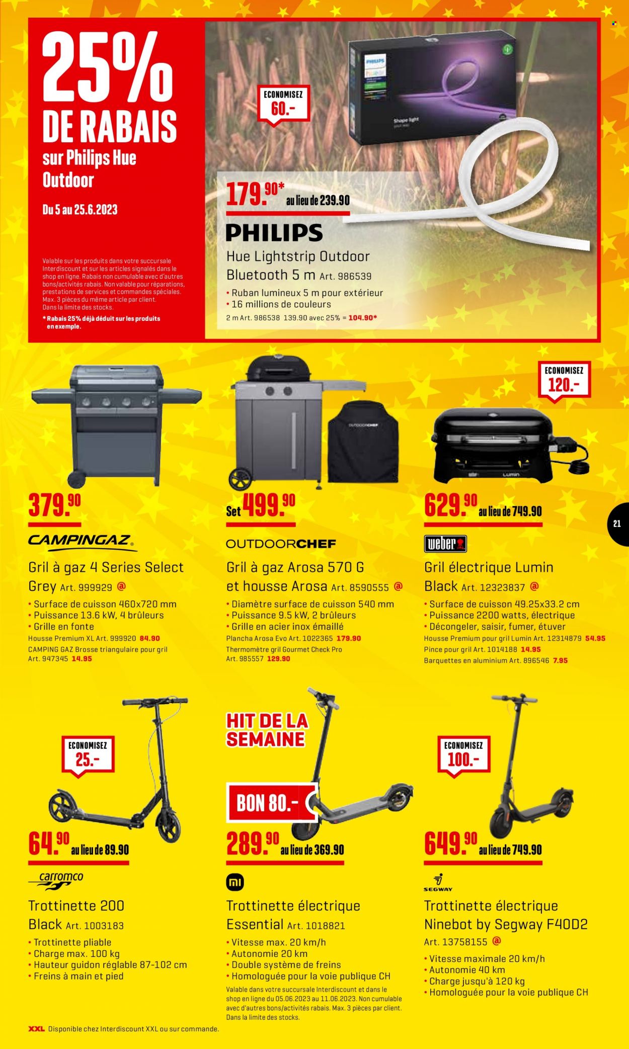 Prospekt Interdiscount - 5.6.2023 - 25.6.2023. Seite 21